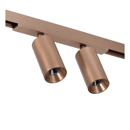 Lucide Premium LINIAL BIXX Railspot - 1-fase Railsysteem / Smart Railverlichting - 2xLED - Champagne - uitgezet